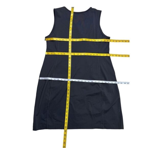 Duluth Trading Co dress women’s XL black tennis athletic sleeveless zip pocket - Picture 4 of 9